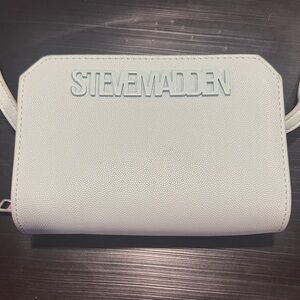 Steve Madden White Crossbody Bag